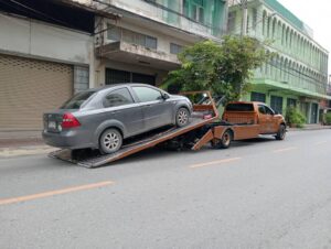 รถยกกำแพงแสน